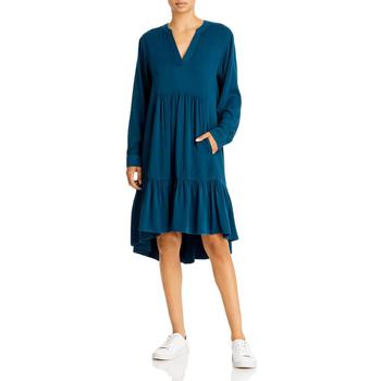 Sundays | Sundays Womens Alessia V-Neck Calf Midi Dress商品图片,1折×额外9折, 独家减免邮费, 额外九折