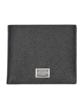 Bifold Wallet With Logo Plaque