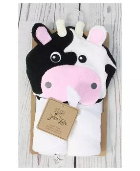 Jesse & Lulu | 3 Stories Trading Jesse Lulu Infant Hooded Towel, Cow,商家Macy's,价格¥169