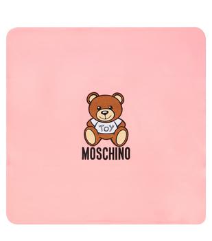 商品Moschino | 婴幼儿 — logo棉质毯子,商家MyTheresa CN,价格¥953图片