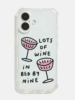 Skinnydip London | Lauren Emmett x Skinnydip Lots Of Wine Shock iPhone Case,商家Skinnydip,价格¥270