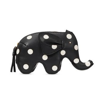 Kate Spade | Ellie Polka Dot Smooth Leather Elephant Coin Purse 