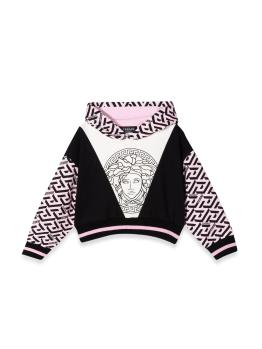 商品Versace | Versace 女童卫衣 1002833K1A020636W040 黑色,商家Beyond Moda Europa,价格¥2790图片