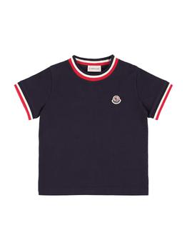 推荐Cotton Jersey T-shirt W/ Logo Patch商品