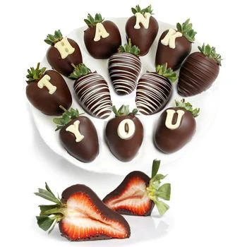 Chocolate Covered Company | Thank You Belgian Chocolate Covered Strawberries - 12 Pc,商家Macy's,价格¥486