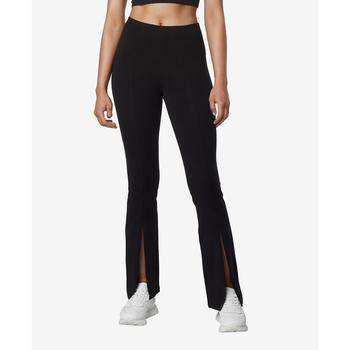 Marc New York by Andrew Marc | Women's High Rise Flare Leggings Pants with Slit商品图片,