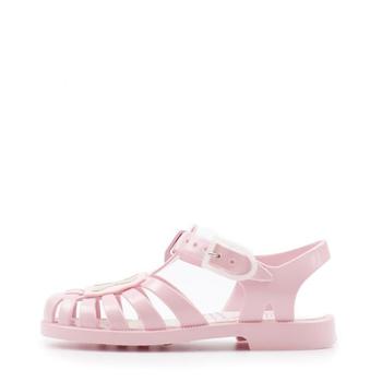 商品Pale Pink Logo PVC Sandals,商家Designer Childrenswear,价格¥204图片