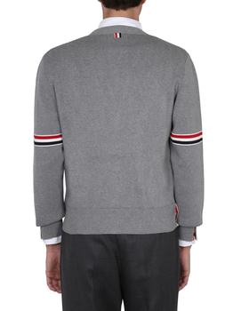 thom browne代购, Thom Browne | Thom Browne Men's  Grey Other Materials Cardigan商品图片 