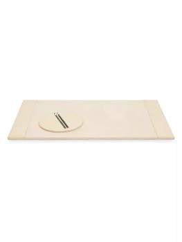 Pigeon & Poodle | Orsett Leather Desk Blotter & Mouse Pad Set,商家Saks Fifth Avenue,价格¥1878