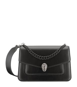 推荐Leather Serpenti Forever Cross-Body Bag商品