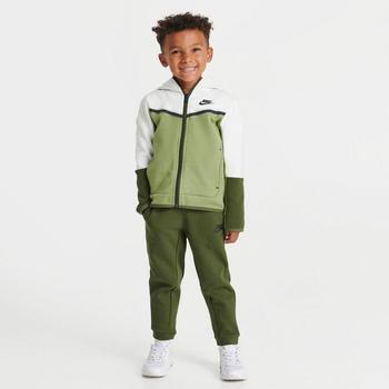 NIKE | Kids' Toddler Nike Tech Fleece Full-Zip Hoodie and Joggers Set商品图片,