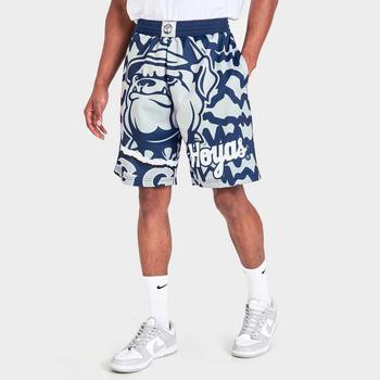 推荐Men's Mitchell & Ness Georgetown Hoyas NCAA Jumbotron 2.0 All-Over Print Shorts商品