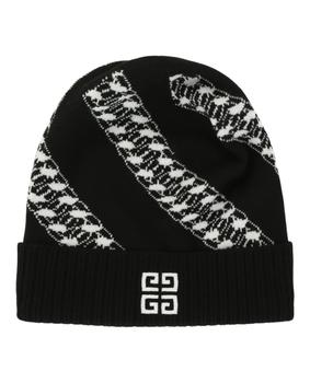 Givenchy | 4G Chain Wool Beanie商品图片,5.1折×额外9折, 额外九折