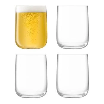 LSA International | Borough Bar Glass 21 oz Clear x 4,商家Macy's,价格¥337