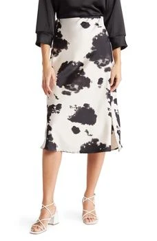 推荐Cow Print Midi Skirt商品