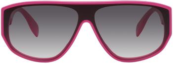 Alexander McQueen | Pink Graffiti Mask Sunglasses商品图片,独家减免邮费
