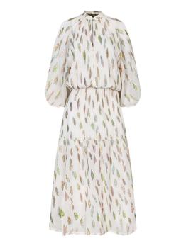 推荐Leo Maxi dress in cream metallic sunset商品