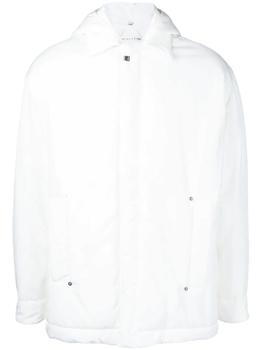 商品1017 ALYX 9SM | 1017 ALYX 9SM White Cotton Blend Padded Hooded Jacket,商家Italist,价格¥8345图片