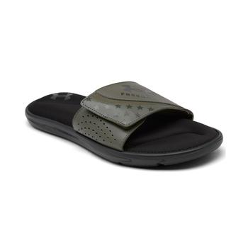 Under Armour | Men's Ignite Freedom 2 Slide Sandals from Finish Line商品图片,8.5折