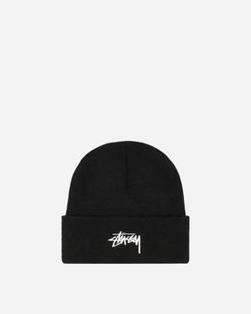 stussy帽子, STUSSY | Stock Cuff Beanie Black商品图片 额外8.6折, 额外八六折