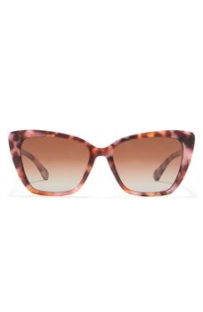 Kate Spade | lucca 55mm cat eye sunglasses商品图片,3.3折