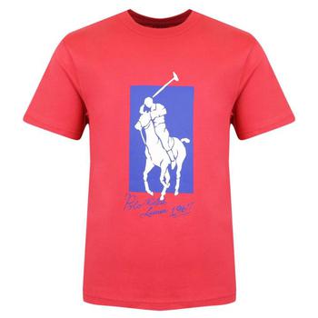 Ralph Lauren | Red Short Sleeve Polo Pony Logo T Shirt商品图片,4折×额外9折, 额外九折