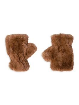 商品Apparis | Ariel Lightweight Faux Fur Fingerless Gloves,商家Saks Fifth Avenue,价格¥371图片