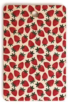 商品Avenie Spring Garden Strawberries Cutting Board图片