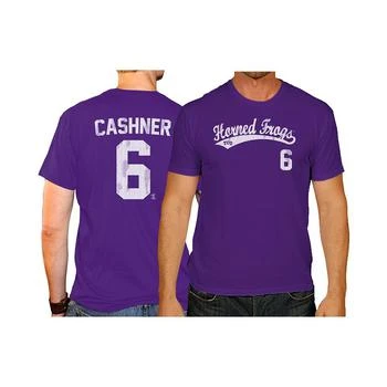 The Original Retro Brand | Men's Andrew Cashner Purple TCU Horned Frogs NCAA Baseball T-shirt,商家Macy's,价格¥240