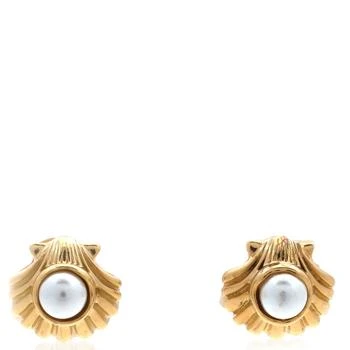 PANDORA | Ladies Sterling Silver Disney The Little Mermaid Seashell Stud Earrings,商家Jomashop,价格¥315