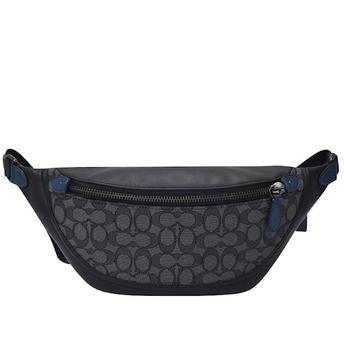 商品Coach | Men's Charcoal/Black Signature Jacquard League Belt Bag,商家Jomashop,价格¥1267图片