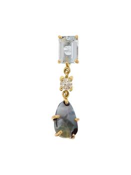 商品Jan Leslie | Fiji 18K Yellow Gold & Multi-Gemstone Drop Earring,商家Saks Fifth Avenue,价格¥16670图片
