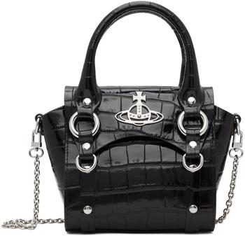 商品Black Mini Betty Top Handle Bag,商家SSENSE,价格¥3486图片