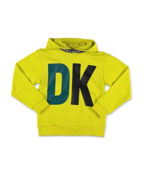 推荐Dkny Felpa Giallo Fluo In Misto Cotone Con Cappuccio商品