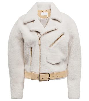 Chloé | 羊毛皮机车夹克商品图片,
