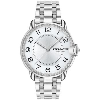 Coach | Women's Arden Silver-Tone Stainless Steel Bracelet Watch商品图片,7折