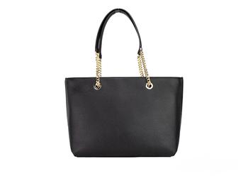 [二手商品] Michael Kors | Michael Kors Jet Set Medium  Leather Front Zip Chain Tote Purse Women's Bag商品图片,5.6折