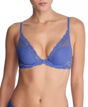 Natori | Women's Feathers Lace Contour Underwire Plunge Bra 730023,�商家Macy's,价格¥287
