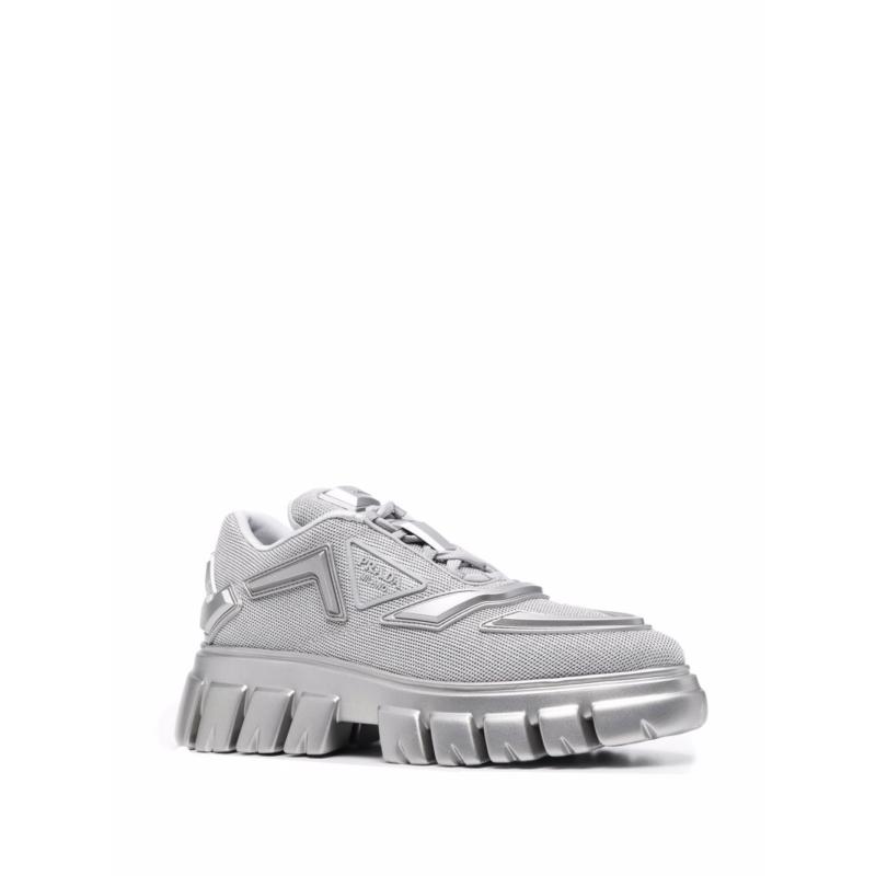 prada鞋女鞋, Prada | PRADA 女士银色运动鞋  1E669MF0553-KR2-F0118商品图片 独家减免邮费