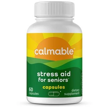 Calmable | Stress Relief for Seniors - with Melatonin, Ashwaganda, L-Theanine - Capsules,商家Walgreens,价格¥147