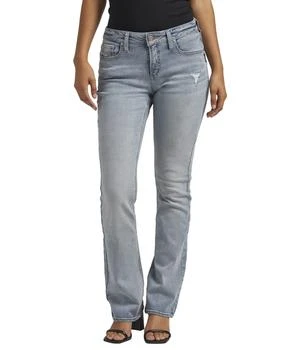 推荐Elyse Mid-Rise Slim Bootcut Jeans L03601CAA233商品