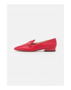 蔻驰女鞋, Coach | Coach Isabel Leather Loafer 4, Colour: Candy Apple商品图片 