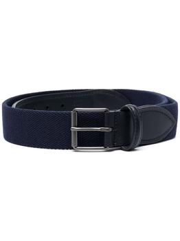 product buckled leather belt - men image