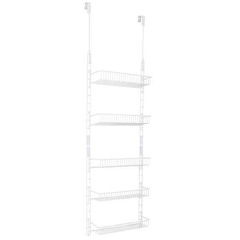商品Smart Design | 5-Tier Over the Door Pantry Organizer Rack with Adjustable Shelves,商家Macy's,价格¥730图片
