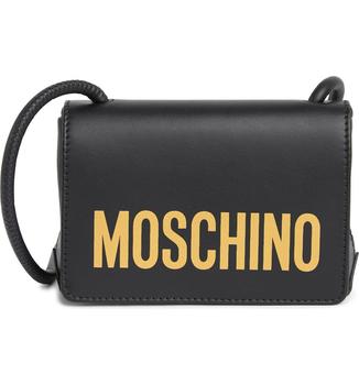 Moschino | Leather Crossbody Bag商品图片,6.4折