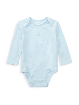 ralph lauren bear直邮, Ralph Lauren | Baby Boy's Polo Bear Cotton Bodysuit商品图片 满$250减$50, 满减