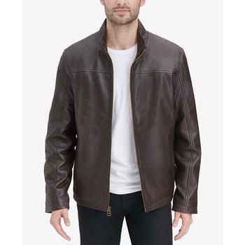 product Men's Smooth Leather Jacket, Created for Macy's image