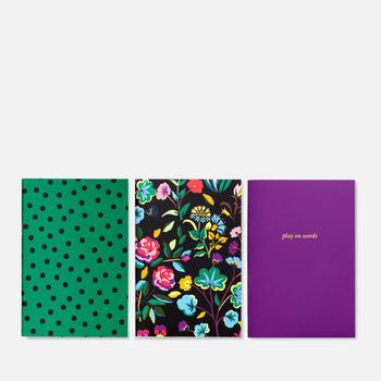 商品Kate Spade Notebooks - Set of 3 - Autumn Floral图片