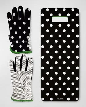 Kate Spade | picture dot kneeling pad & gloves set,商家Neiman Marcus,价格¥300