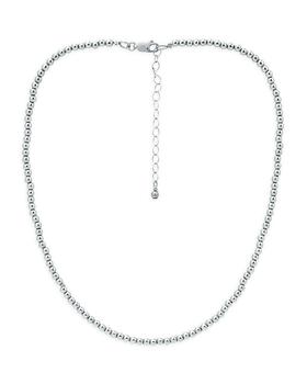 推荐3mm Beaded Collar Necklace, 14-16" - 100% Exclusive商品